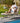 GRAND PATIO Outdoor Lounge Chair with Ottoman, Comfy Sling Recliner Chair Set, Samba Patio Furniture Reclining Chair