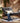 GRAND PATIO Indoor & Outdoor Schaukelstuhl mit dicker dunkelgrauer Polsterung für Terrasse, Veranda, Garten